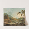 Dinas Bran from Llangollen by Richard Wilson