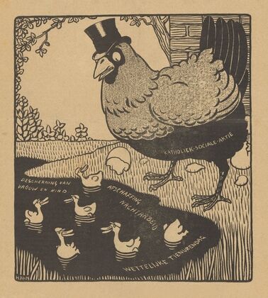 De Notenkraker, 24 augustus 1907 ; Het Bossche Katholieke Congres