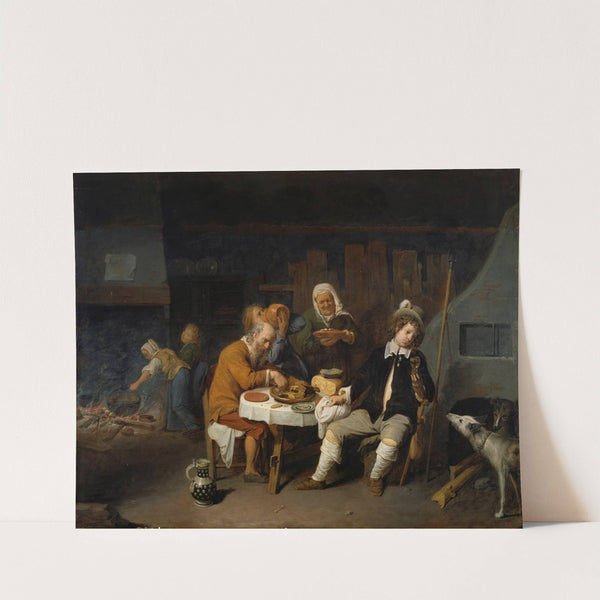 Dinner at a Farmhouse by David Ryckaert III