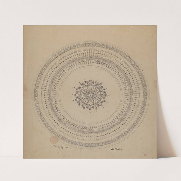 Dinner Plate (c. 1940) by Edith Olney