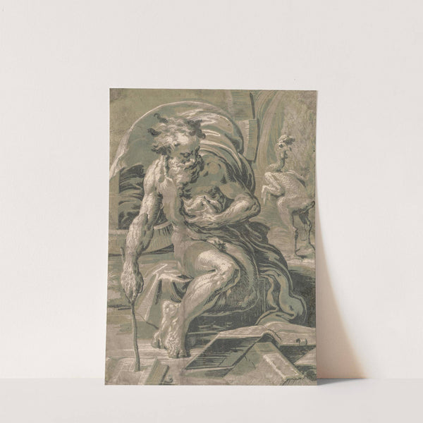 Diogenes by Ugo Da Carpi