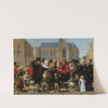 Diogenes Looking for an Honest Man (Portrait Historié of the Steyn Family) (1652) by Caesar Van Everdingen