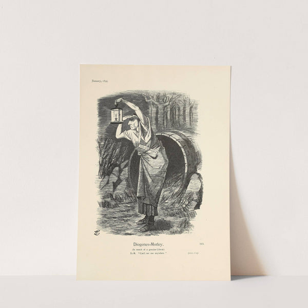 Diogenes-Morley by Sir John Tenniel
