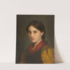 Dirndl. (1899) by Franz von Defregger