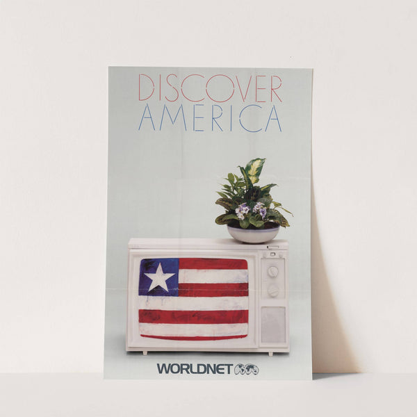 DISCOVER AMERICA. WORLDNET. by U.S. Information Agency