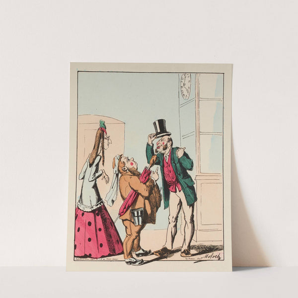 Disez, Coachman, vaolez-vo condouire no..att miousie des antiques by Moloch (Alphonse Hector Colomb)