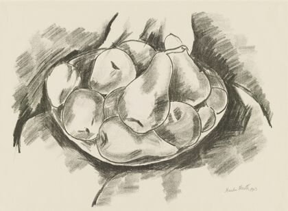 Dish of Apples and Pears (1923)