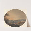 Distant View of Exmouth from Exeter by William Payne