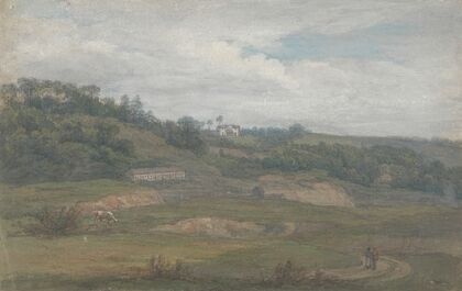 Distant View of Upnor Lodge