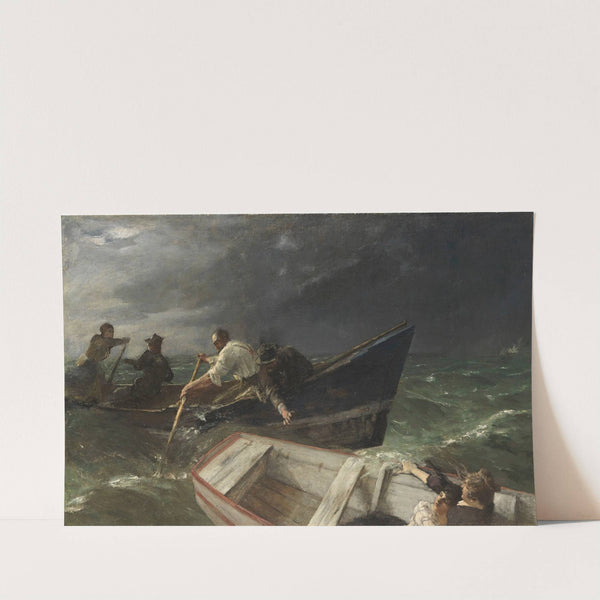 Distress at the Frauenchiemsee by Joseph Wopfner