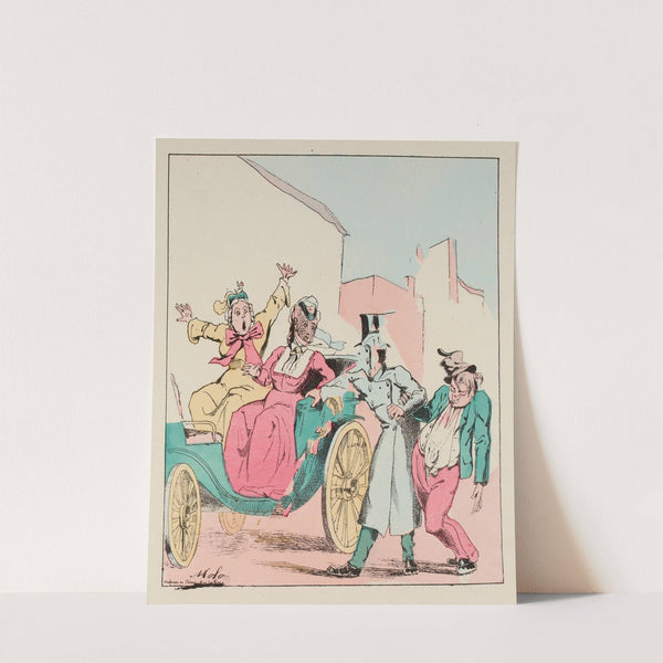 Dites-donc, mes bourgeoises vla un vieux copin à moi qu&#8217;est un peu bu by Moloch (Alphonse Hector Colomb)