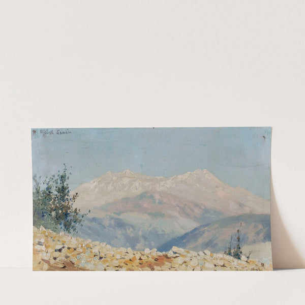 Djebel Saharien (Ca 1890) by Henry Brokman