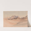 Djebel Serbal, Sinai by Rev. Edward Thomas Daniell