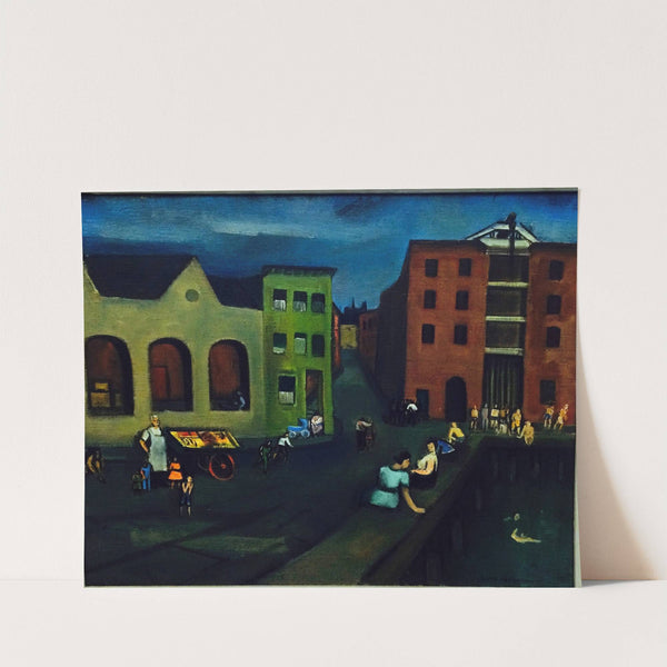 Docks on Sunday by Joseph De Martini