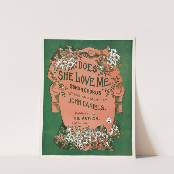 Does she love me by Anonymous