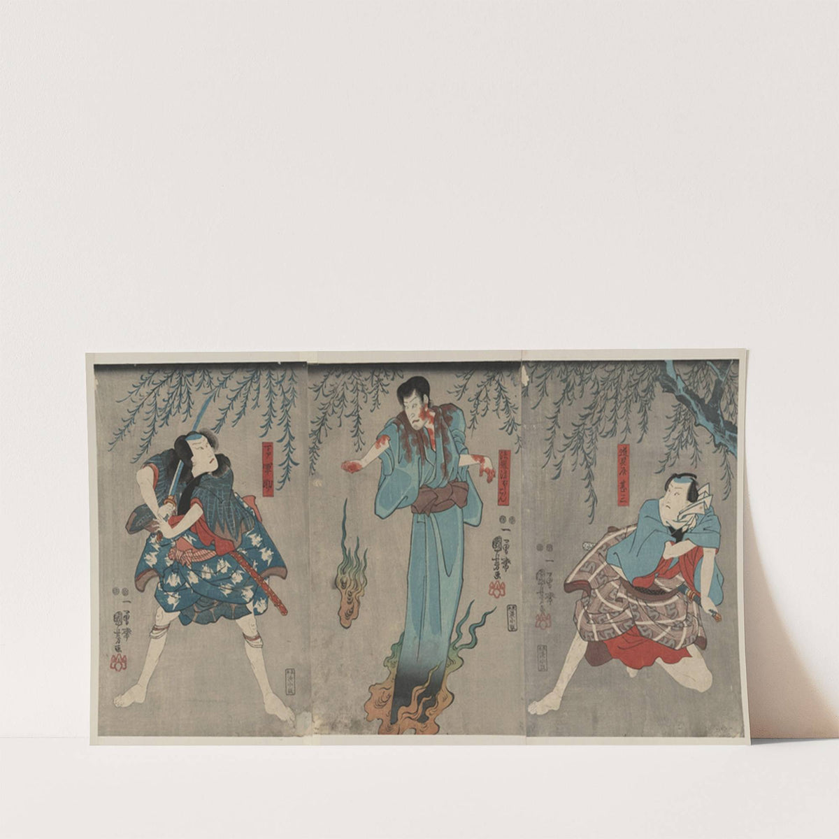 Dōguya jinza hōkaibō bōkon shimobe gunsuke (1848) by Utagawa Kuniyoshi