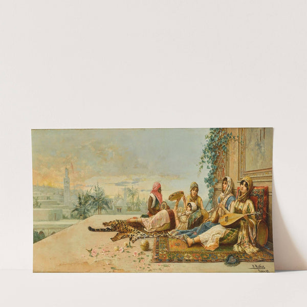 Dolce far niente (1889) by Manuel Muñoz y Otero