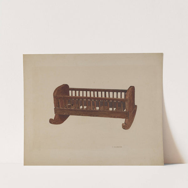 Doll Cradle by Clarence W. Dawson