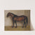 Dollar, a Bay Hunter in a loose Box by Jean-Léon Gérôme