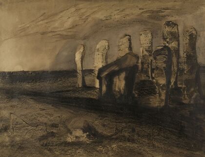 Dolmen et menhirs (1850)