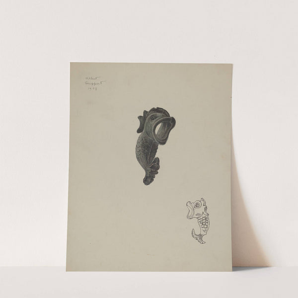 Dolphin Ornament by Albert Geuppert