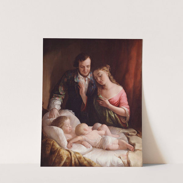 Domestic Happiness (1849) by Lilly Martin Spencer