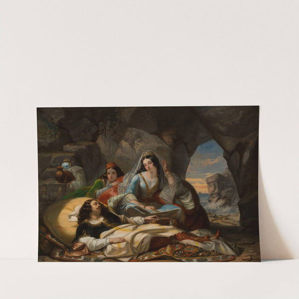 Don Juan et Haïdée by Marcel Saunier
