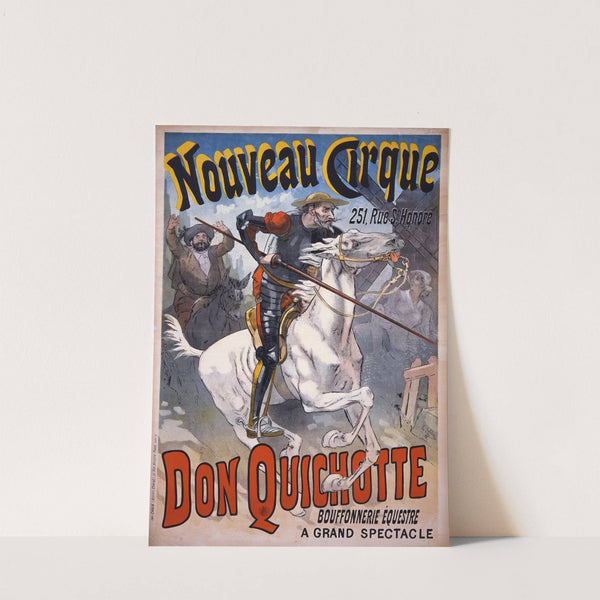 Don Quichotte, bouffonnerie équestre (1892) by Lucien Lefèvre