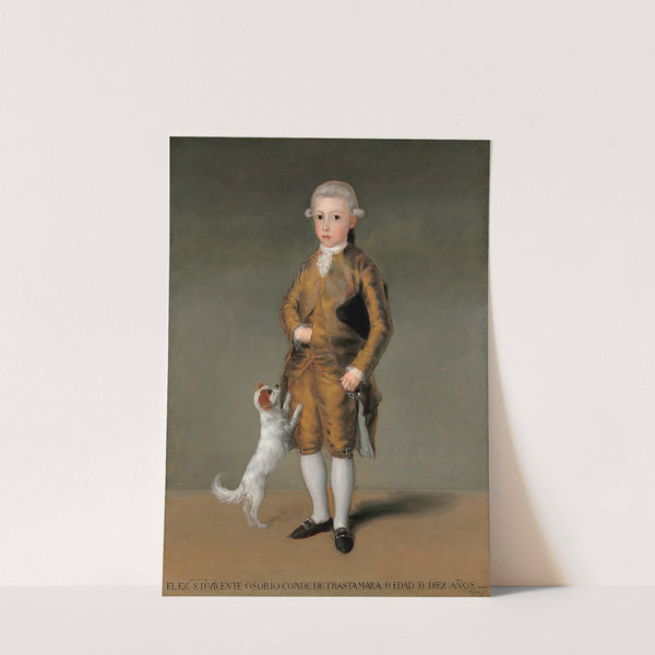 Don Vicente Isabel Osorio de Moscoso y Álvarez de Toledo, Conde de Trastámara by Francisco de Goya