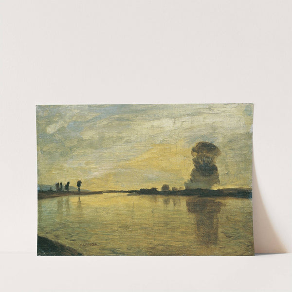 Donaulandschaft by Hubert Landa