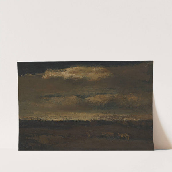 Donker landschap (1949) by Constant Permeke