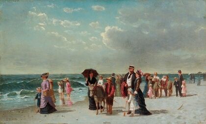 Donkey Rides On The Beach