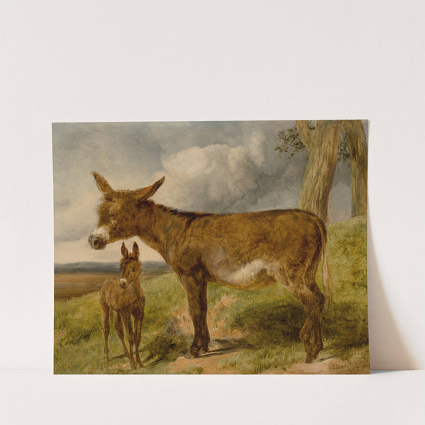 Donkeys by John Frederick Herring Snr.