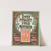 Don&#039;t forget your mother (and the dear old home) by Anonymous