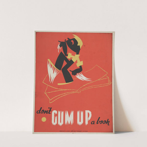 Don’t gum up a book (1936) by Arlington Gregg
