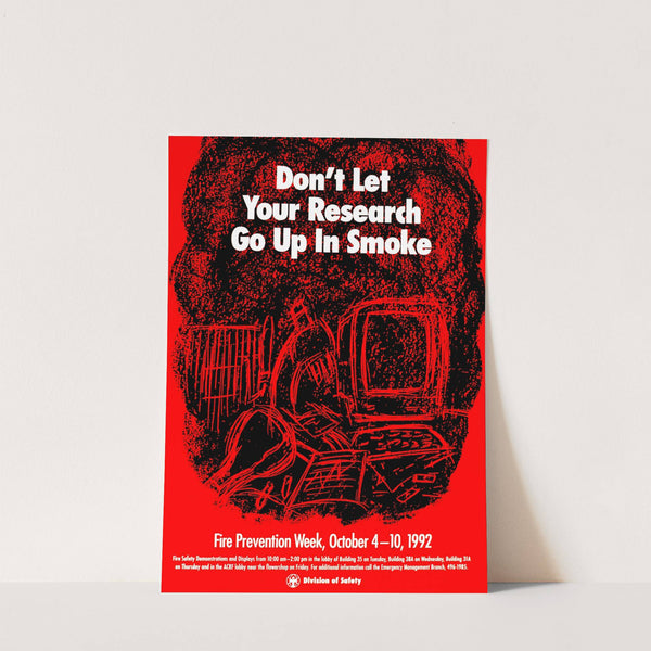 Don&#039;t let your research go up in smoke by National Institutes of Health