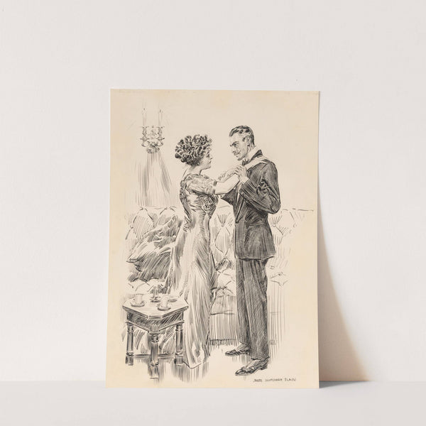 Don’t Make Me Cry, I’m Very Near It (1910) by James Montgomery Flagg