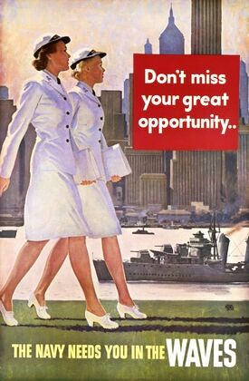 Don’t miss your great opportunity–The Navy needs you in the WAVES