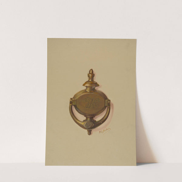 Door Knocker by William L. Antrim