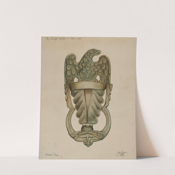 Door Knocker by Christopher Hobbs