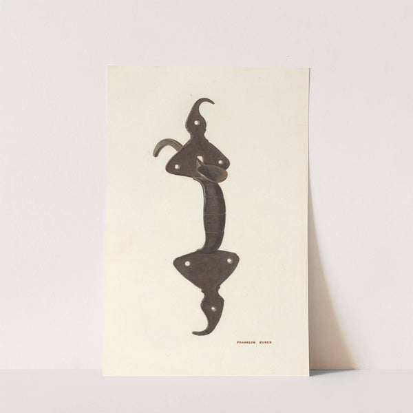 Door Latch by Franklyn Syres