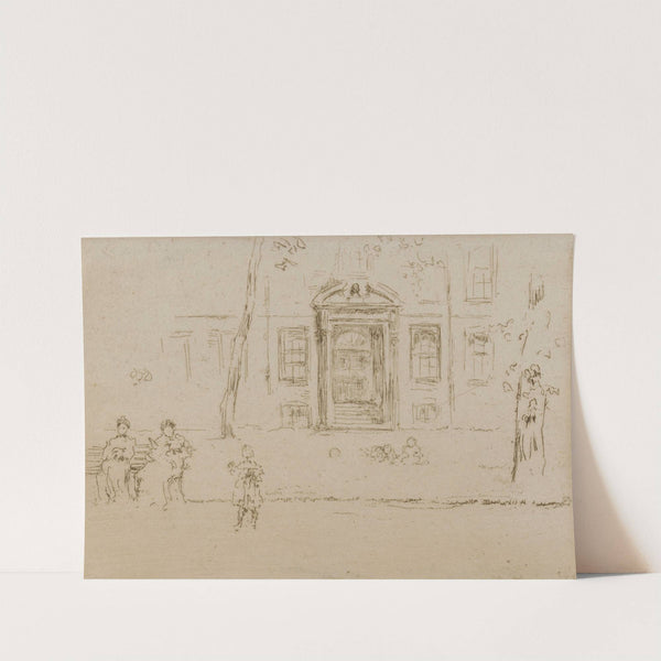 Doorway, Gray’s Inn (ca. 1886-1888) by James Abbott McNeill Whistler