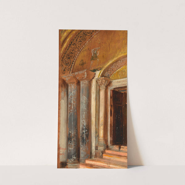 Doorway (San Marco, Venice) (1891) by José Villegas Cordero