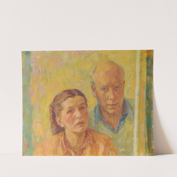 Doppelbildnis Walter und Grete Gamerith (1943) by Walther Gamerith