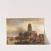 Dordrecht (1871) by Elias Pieter van Bommel