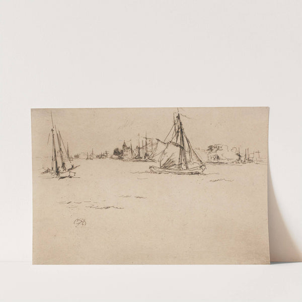 Dordrecht (1884) by James Abbott McNeill Whistler