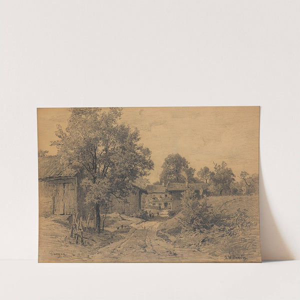Dorf by Josef Willroider
