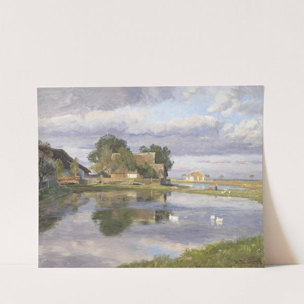 Dorfteich (1880–1900) by Hugo Darnaut