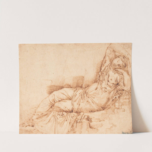 Dormant Ariadne (16th Century) by Italian School