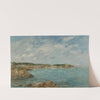 Douarnenez, la baie, vue de l’Île Tristan (1897) by Eugène Boudin